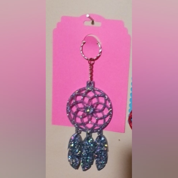 Custom Acrylic Dream Catcher Keychain - Picture 3 of 5